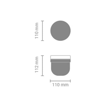 Купичка за закуска Brabantia Make&Take 500мл, Jade Green