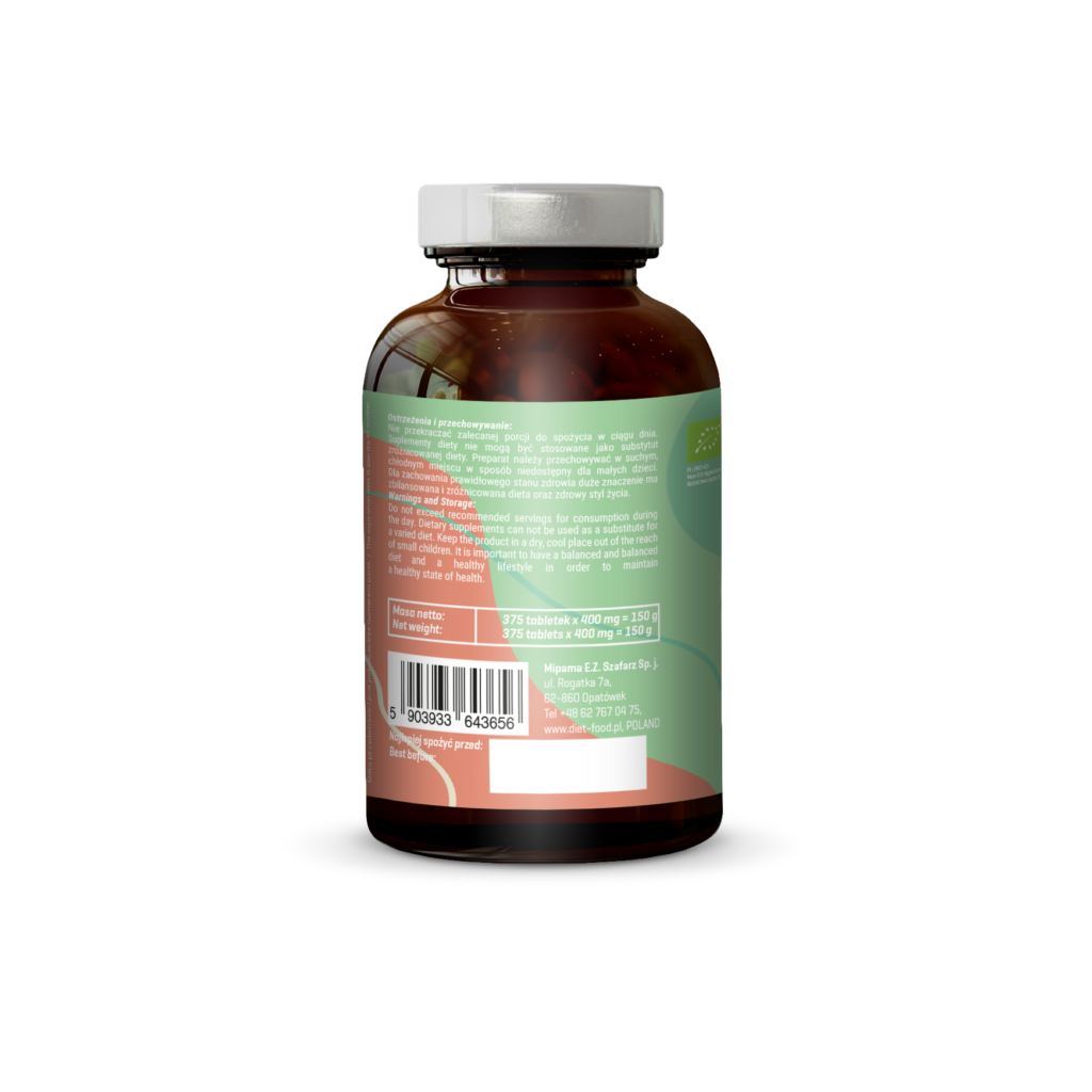 Био Детокс ~ 375 таблетки – DFS, хранителна добавка, спирулина на прах, хлорела на прах, ечемични стръкове на прах