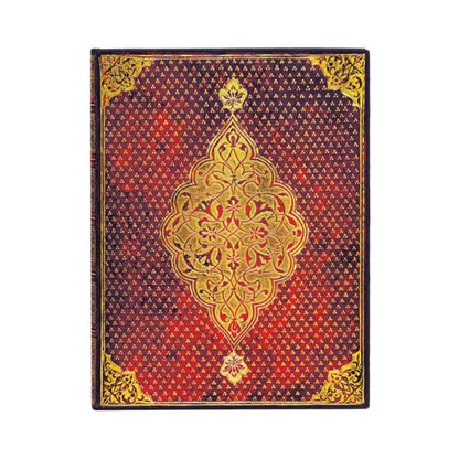 Бележник Paperblanks GOLDEN TREFOIL 180x230mm, твърди корици, 144 стр./редове