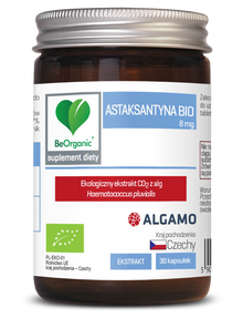 Био астаксантин 8 мг 30 капсули - Be Organic