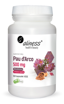 ПАУ Д'АРКО - Aliness® - 100 веге капсули х 500мг