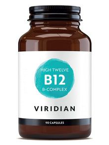 B-комплекс с високо съдържание на B12 - 90 капсули - VIRIDIAN