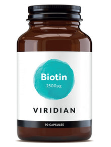 Биотин 2500мкг х 90 капсули - VIRIDIAN