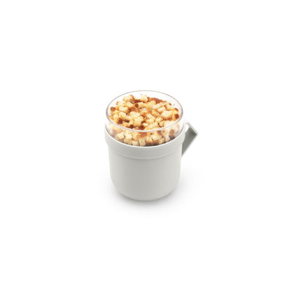 Чаша с капак Brabantia Make&Take 600ml, Light Grey
