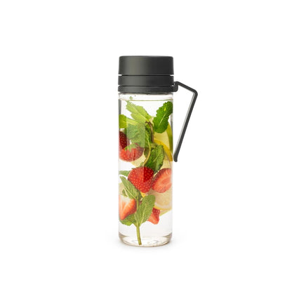 Еко бутилка с цедка Make&Take 500ml, Dark Grey