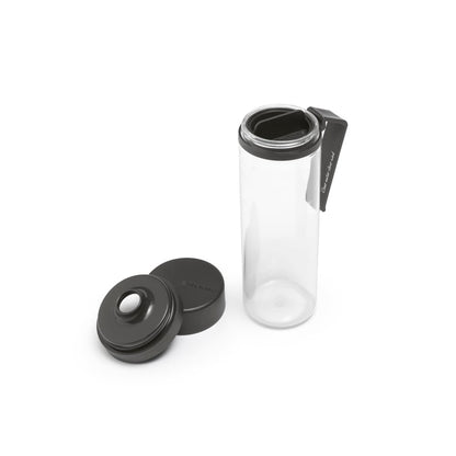 Еко бутилка с цедка Make&Take 500ml, Dark Grey