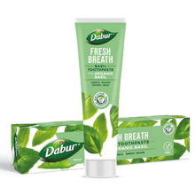 Паста за зъби за свеж дъх с био босилек 100 мл - Dabur