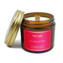 Соева свещ с дървен фитил La Belle Vie 120 мл - Your Candle