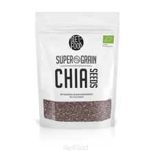 Био чиа семена 200г - DIET FOOD за здрави коса, нокти, сърце, висок енергиен заряд, подобрява храносмилането, понижава холестерол.