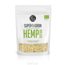 Био белено конопено семе 200г - DIET FOOD, органични семена, вегетарианска алтернатива, стимулиране на имунната система, здравословна кожа