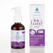 ProADEK - ВИТАМИНИ A, D, E, K - 30мл - Avitale, хранителна добавка за здрави кости, сърдечно-съдова система, антиоксидантен ефект