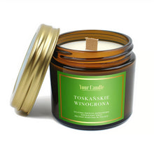 Соева свещ с дървен фитил Тосканско грозде 120 мл - Your Candle